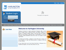 Tablet Screenshot of hu-edu.com